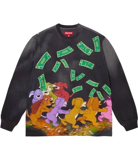 Supreme All Dogs Go To Heaven L/S Top | Corner News